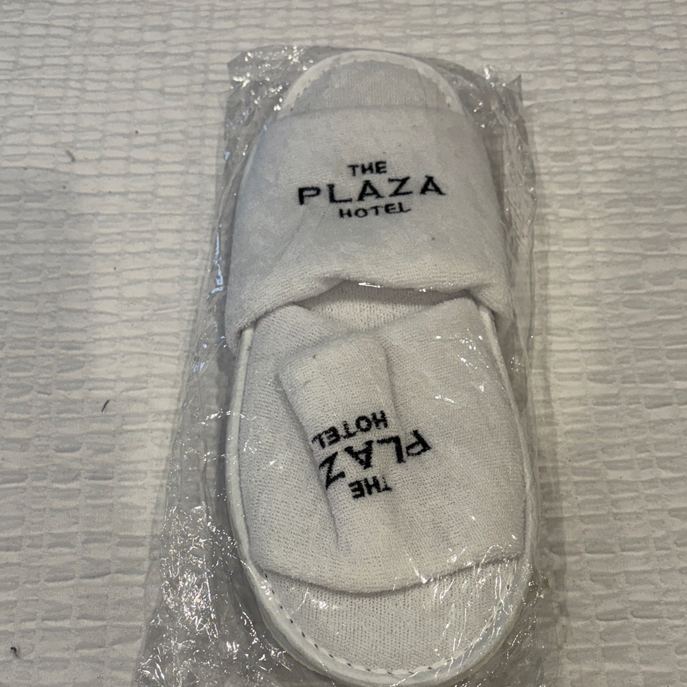 Plaza Hotel Slippers